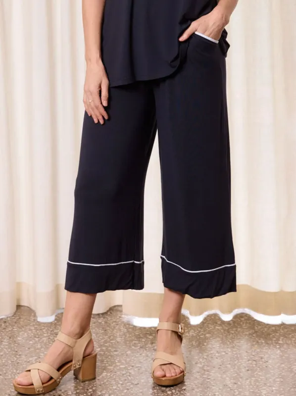 TANI CULOTTE RESORT PANT WITH TRIM sold by Yeltuor