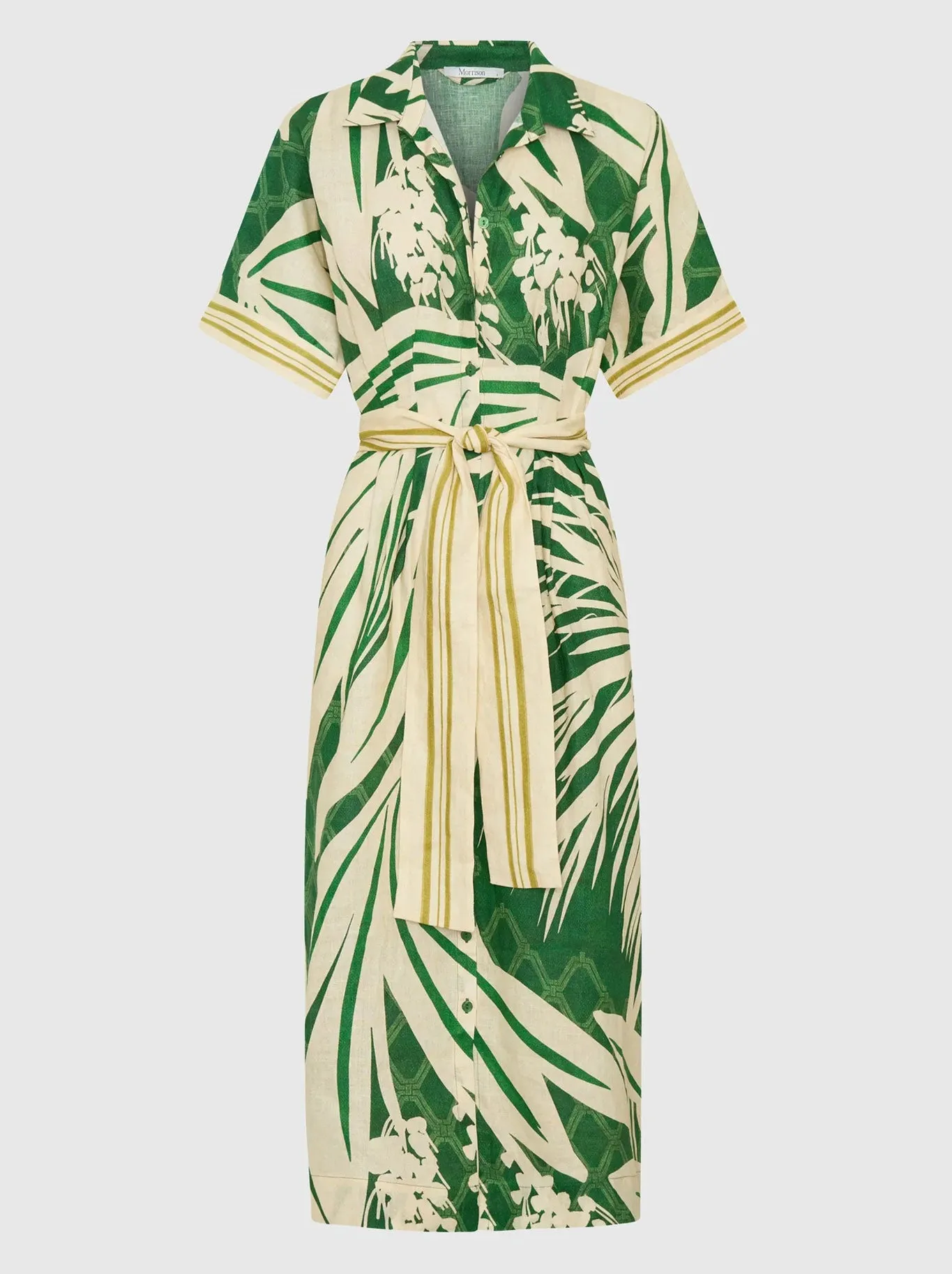 MORRISON SORRENTO LINEN SHIRT DRESS sold by Yeltuor product image thumbnail 2