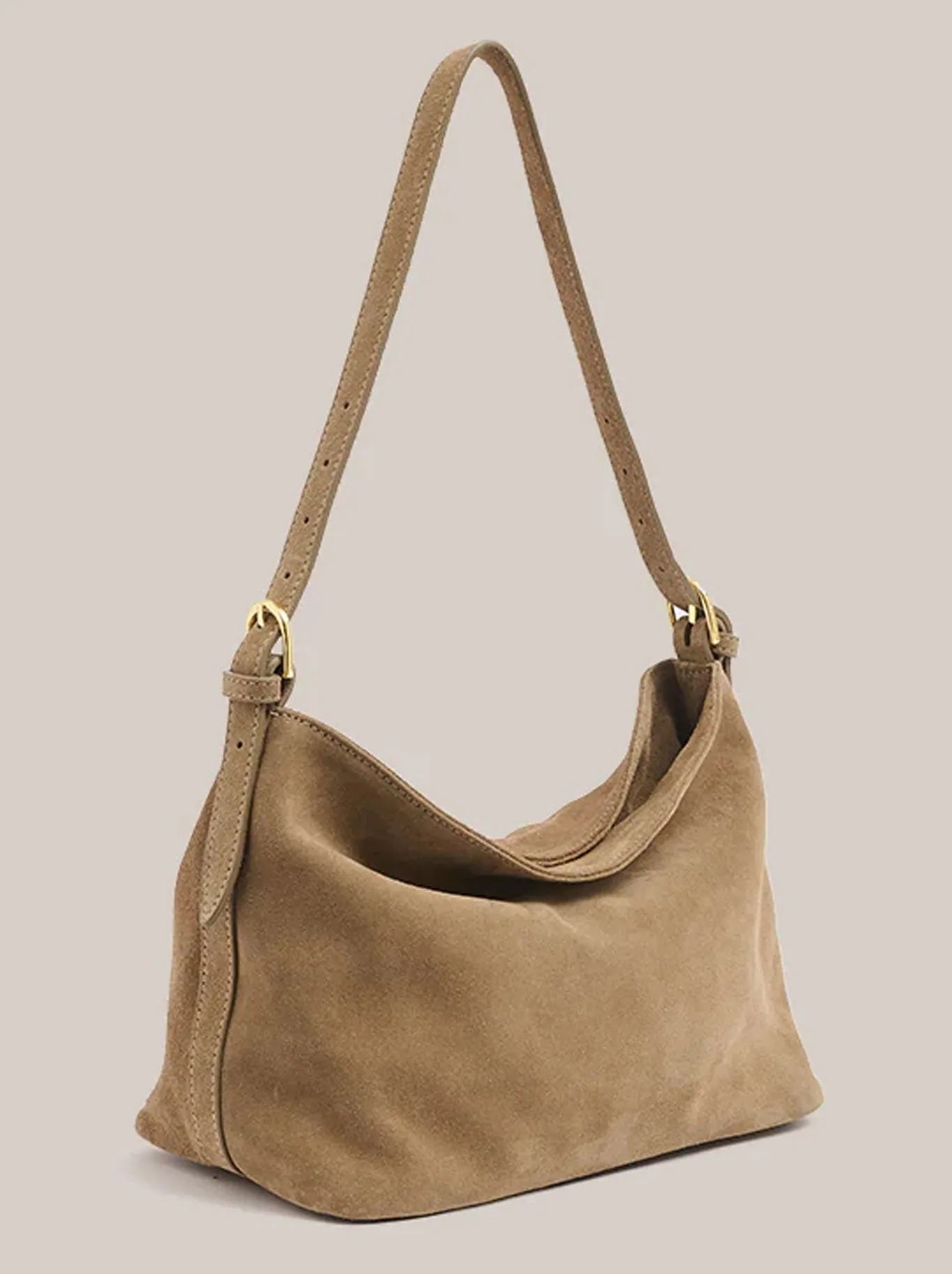 VESTIRSI EDEN SUEDE SHOULDER BAG sold by Yeltuor product image thumbnail 3