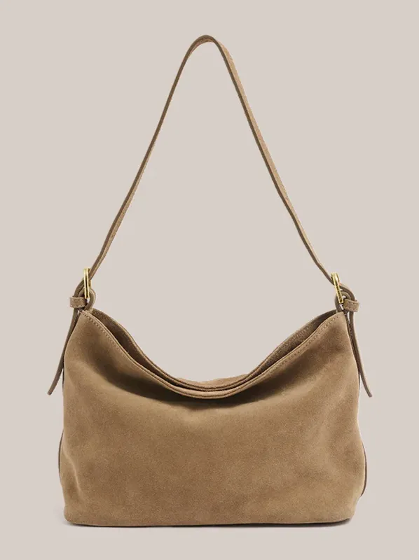 VESTIRSI EDEN SUEDE SHOULDER BAG sold by Yeltuor