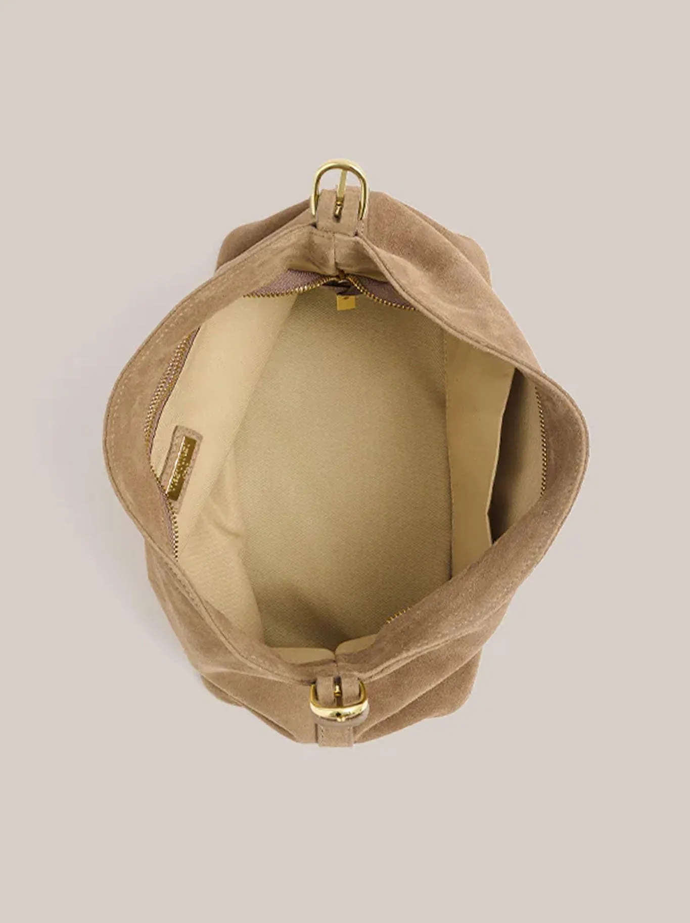 VESTIRSI EDEN SUEDE SHOULDER BAG sold by Yeltuor product image thumbnail 4