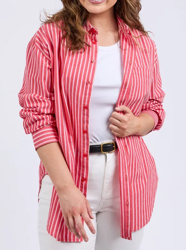 ELM FRANKIE STRIPE SHIRT sold by Yeltuor