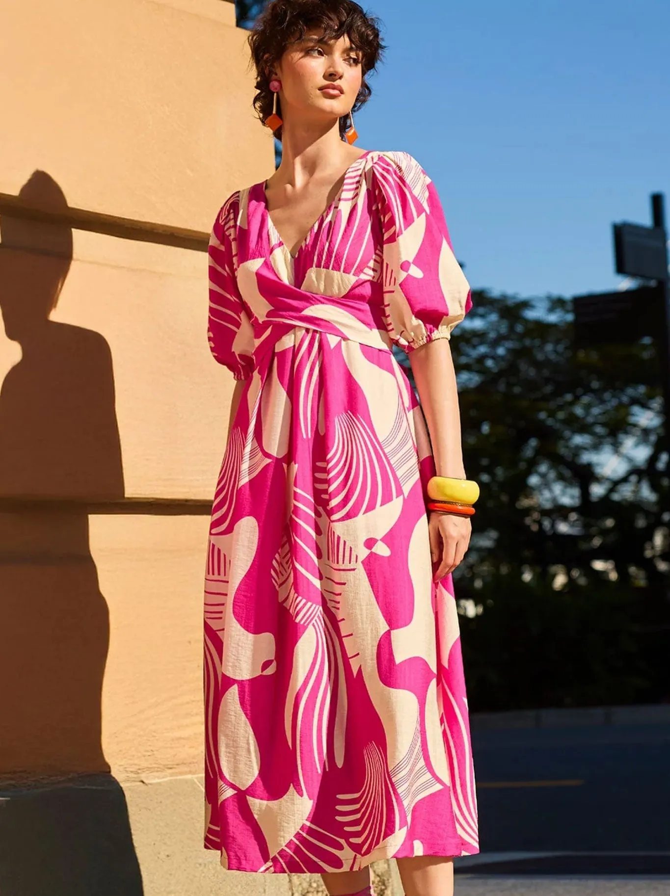 SACHA DRAKE PALOMA TWIST DRESS sold by Yeltuor product image thumbnail 5