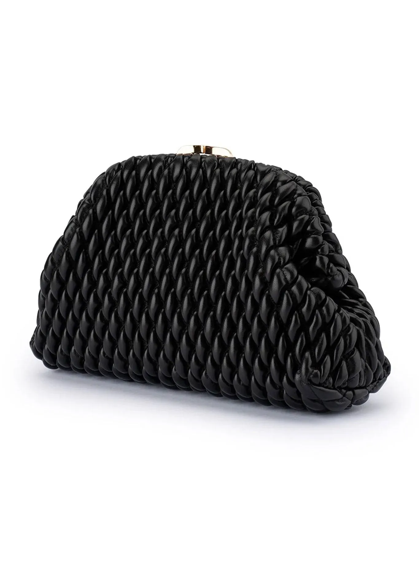OLGA BERG PAIGE TEXTURED CLUTCH sold by Yeltuor product image thumbnail 4