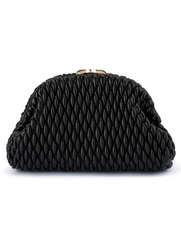 OLGA BERG PAIGE TEXTURED CLUTCH sold by Yeltuor