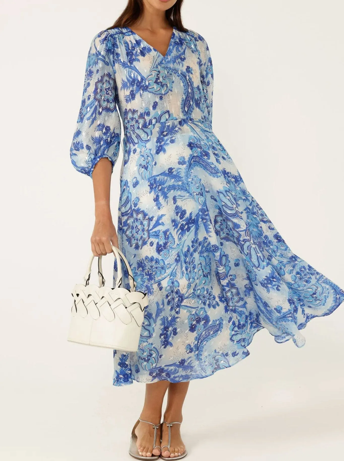 SACHA DRAKE MYKONOS MIDI DRESS sold by Yeltuor product image thumbnail 2