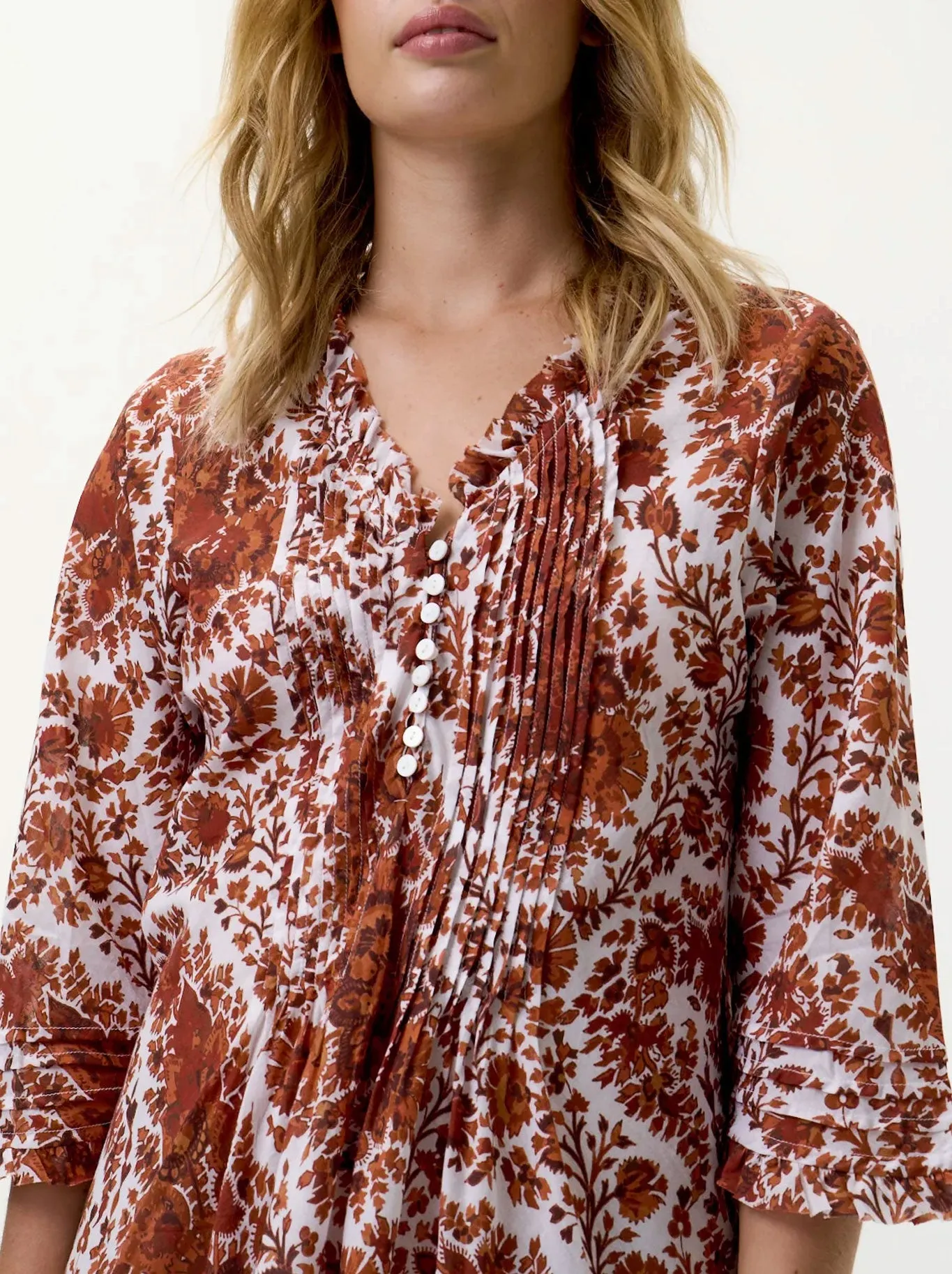 ONE SEASON MIDDY POPPY DRESS sold by Yeltuor product image thumbnail 3