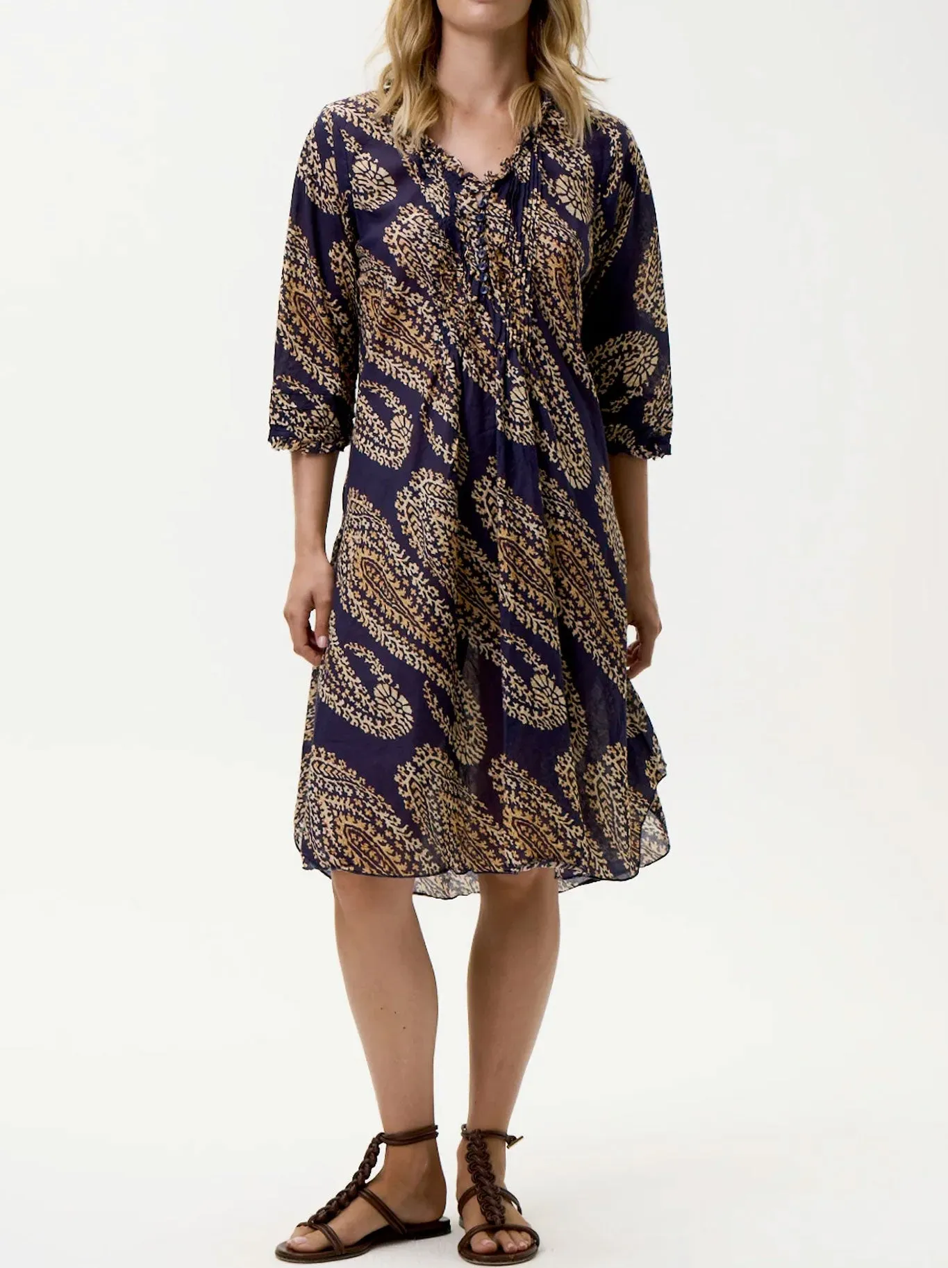 ONE SEASON MIDDY POPPY DRESS sold by Yeltuor product image thumbnail 2