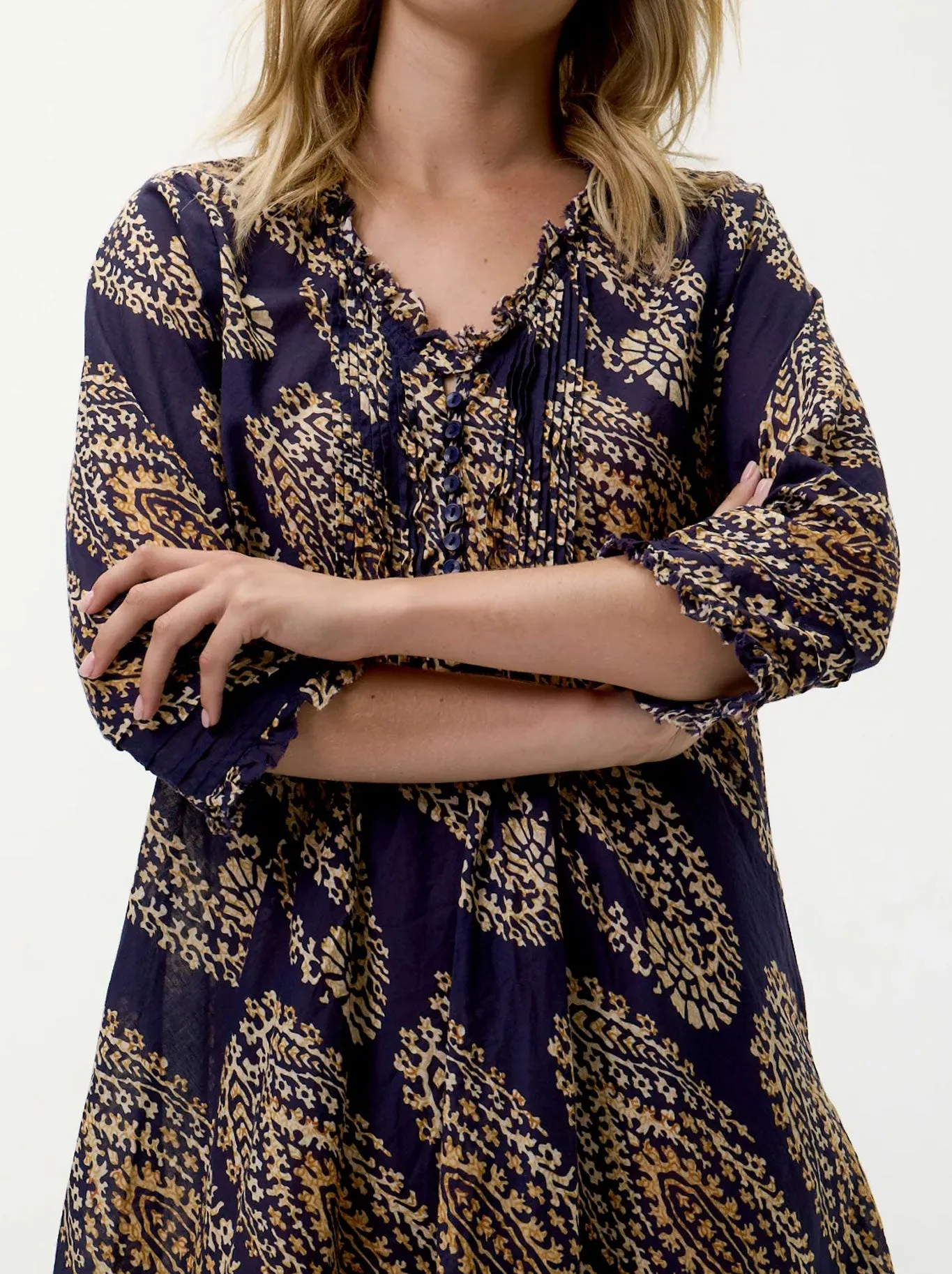 ONE SEASON MIDDY POPPY DRESS sold by Yeltuor product image thumbnail 3