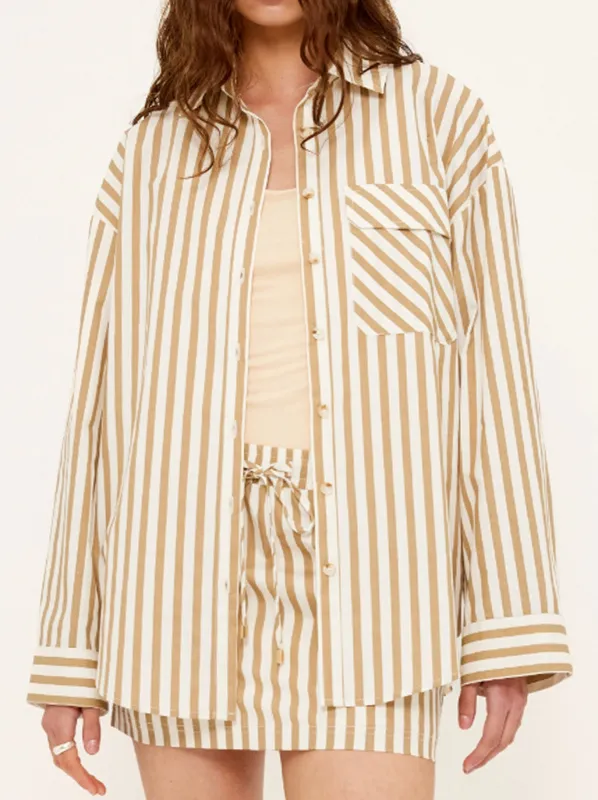 STAPLE THE LABEL ZAHARA OVERSIZE SHIRT sold by Yeltuor