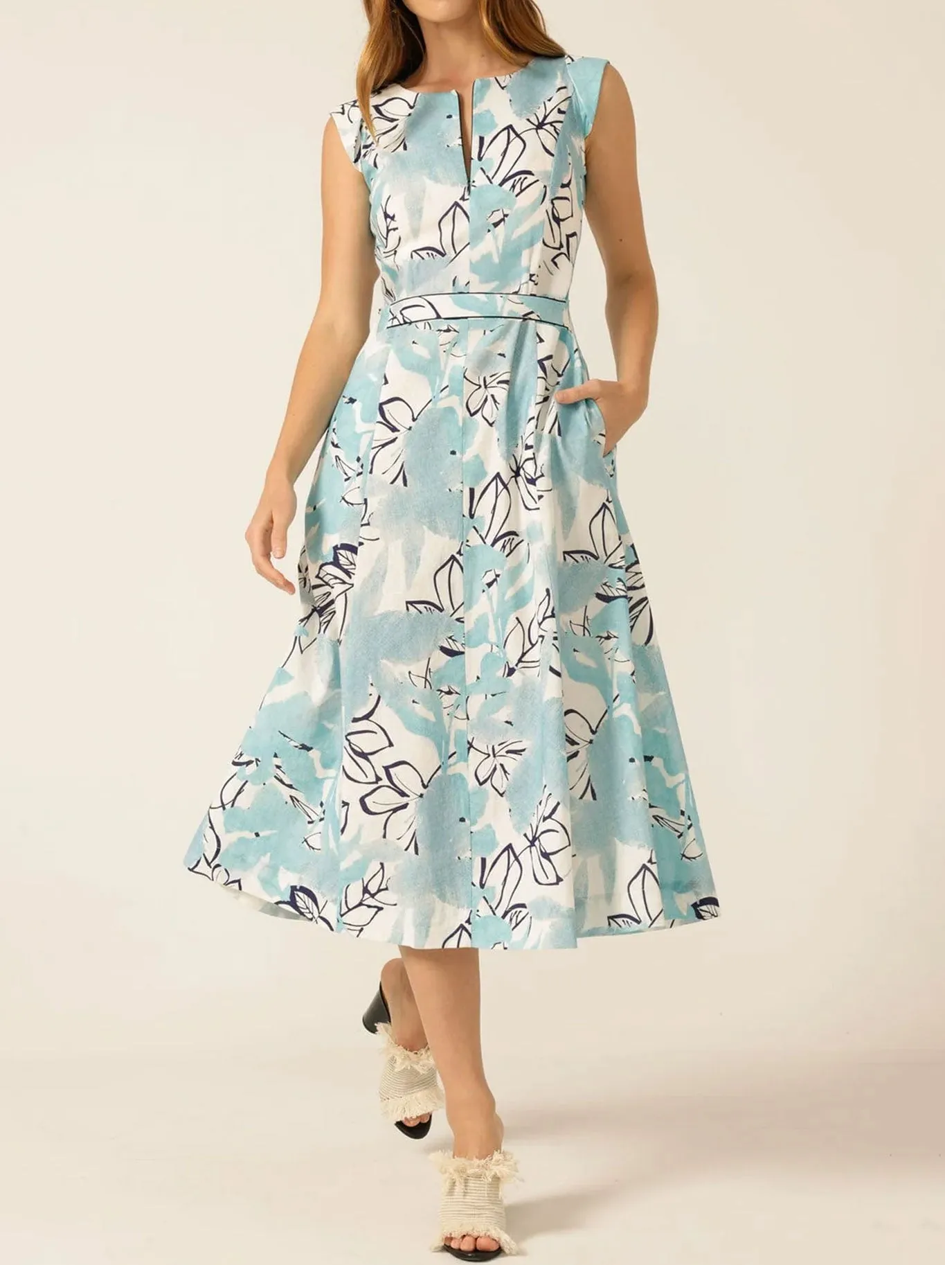 SACHA DRAKE LINEN AFFAIR DRESS sold by Yeltuor product image thumbnail 2
