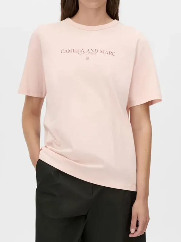 CAMILLA AND MARC GHILBERTI LOGO TEE made by Yeltuor