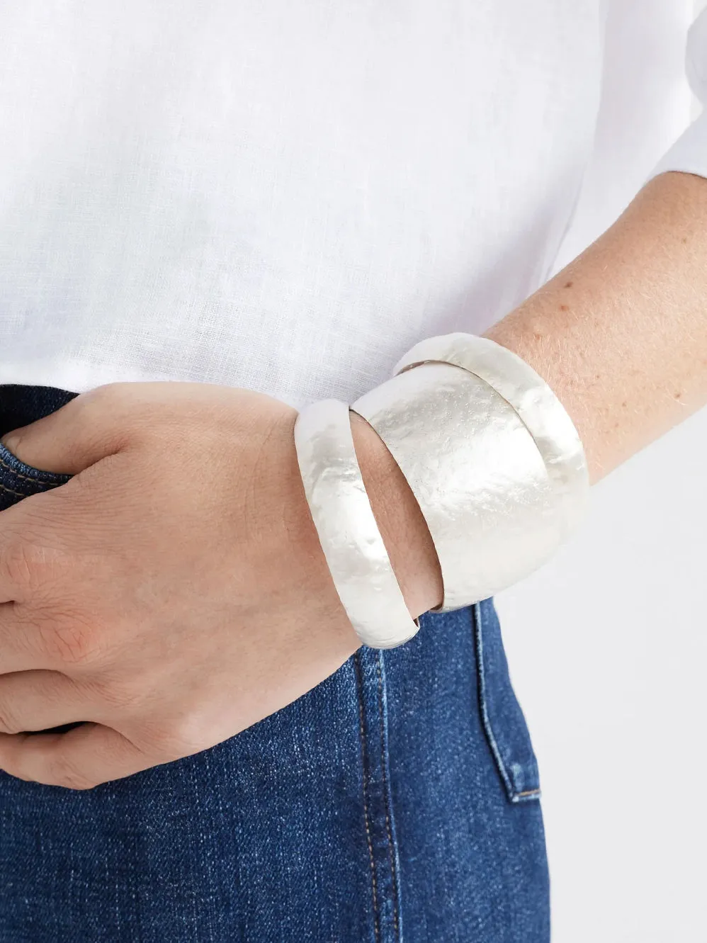 ELK GILD THIN CUFF BANGLE sold by Yeltuor product image thumbnail 5