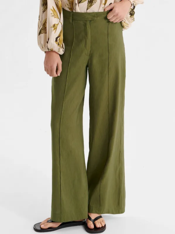 MORRISON VICTORIA PIN TUCK PANT made by Morrison