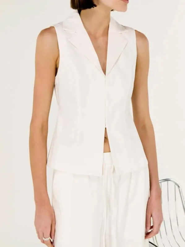 STAPLE THE LABEL PORTIA VEST sold by Yeltuor