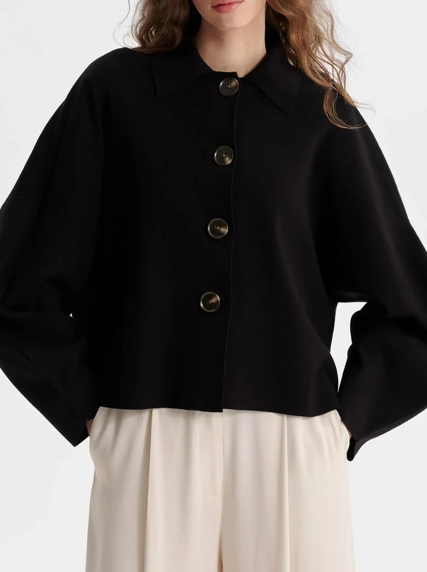 MORRISON BENNETT KNIT CARDIGAN sold by Yeltuor product image thumbnail 3