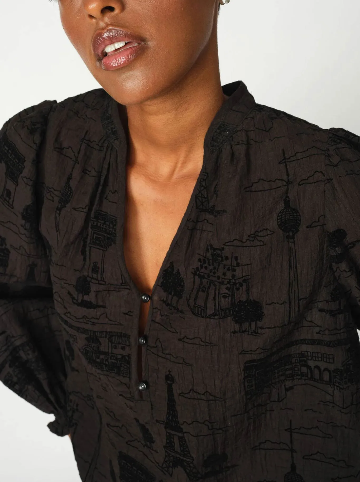 MOS MOSH TAZZIN BLOUSE sold by Yeltuor product image thumbnail 3