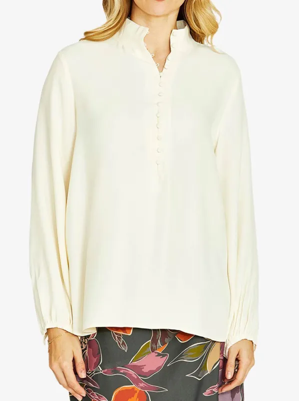 PINGPONG SAMMI BUTTON DOWN BLOUSE made by Yeltuor