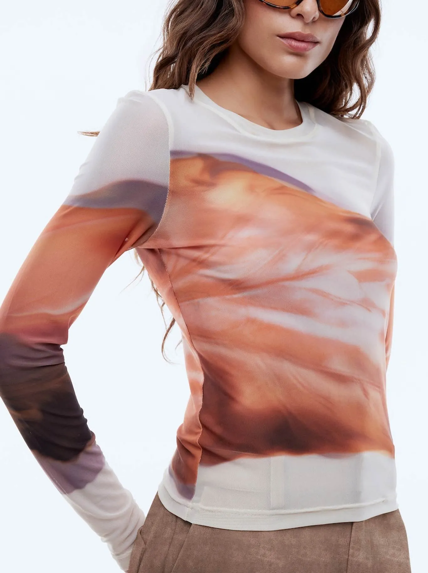 ENA PELLY DAISY LONG SLEEVE TEE sold by Yeltuor product image thumbnail 3