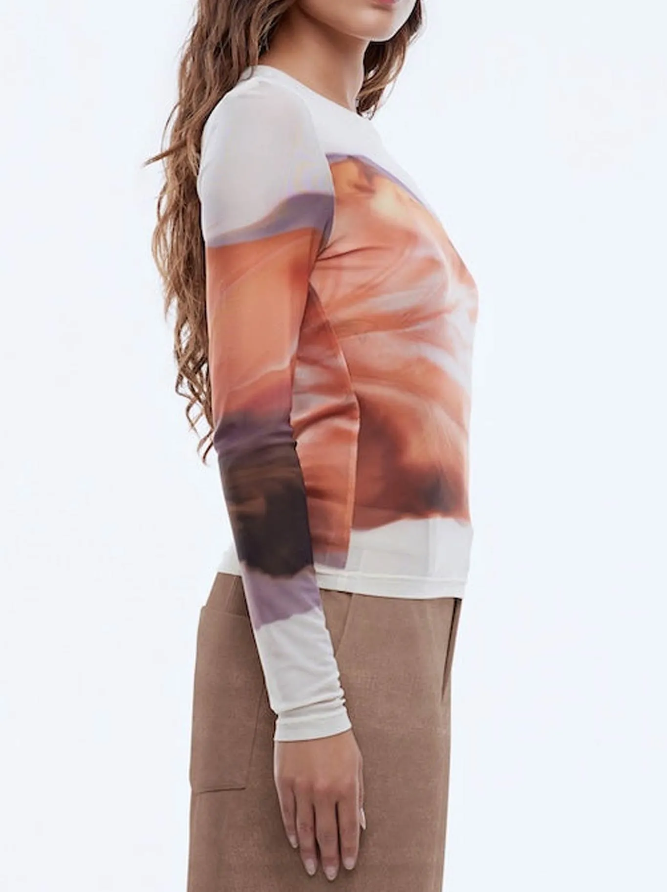ENA PELLY DAISY LONG SLEEVE TEE sold by Yeltuor product image thumbnail 2