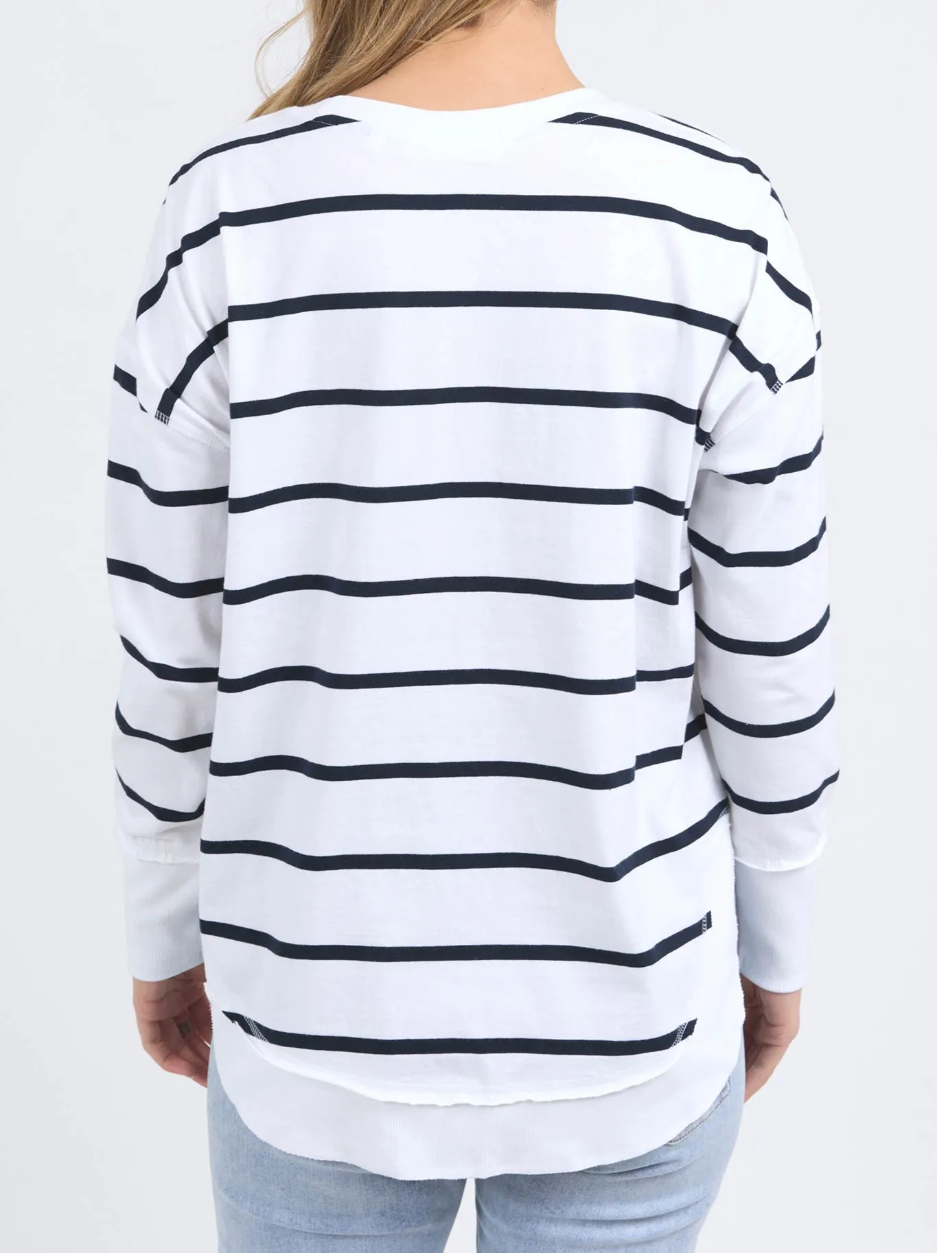 FOXWOOD FARRAH STRIPE LONG SLEEVE TEE sold by Yeltuor product image thumbnail 4