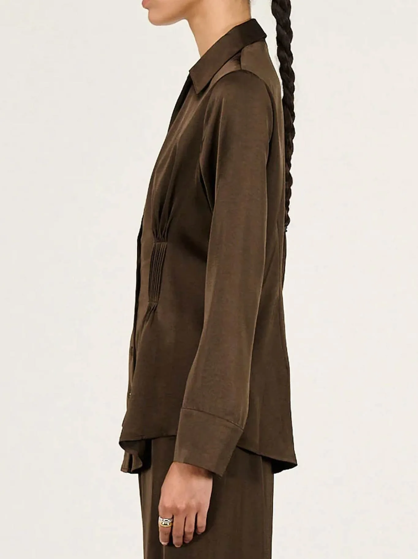 STAPLE THE LABEL SOLACE SATIN SHIRT sold by Yeltuor product image thumbnail 2