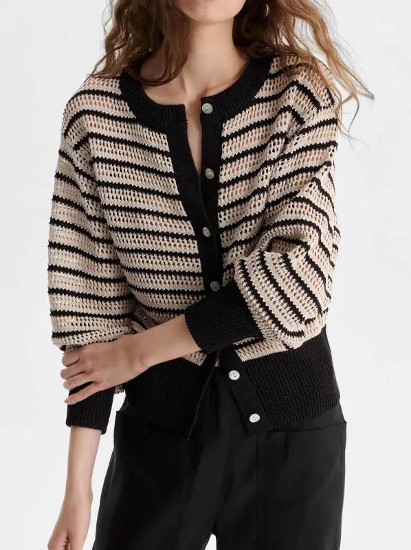 MORRISON CLOVER KNIT CARDI made by Morrison