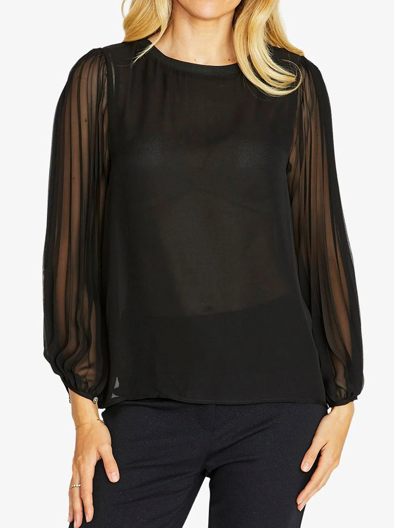 PINGPONG MATILDA PLEATED TOP sold by Yeltuor