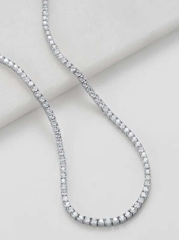 ZAFINO DANI TENNIS NECKLACE made by Yeltuor