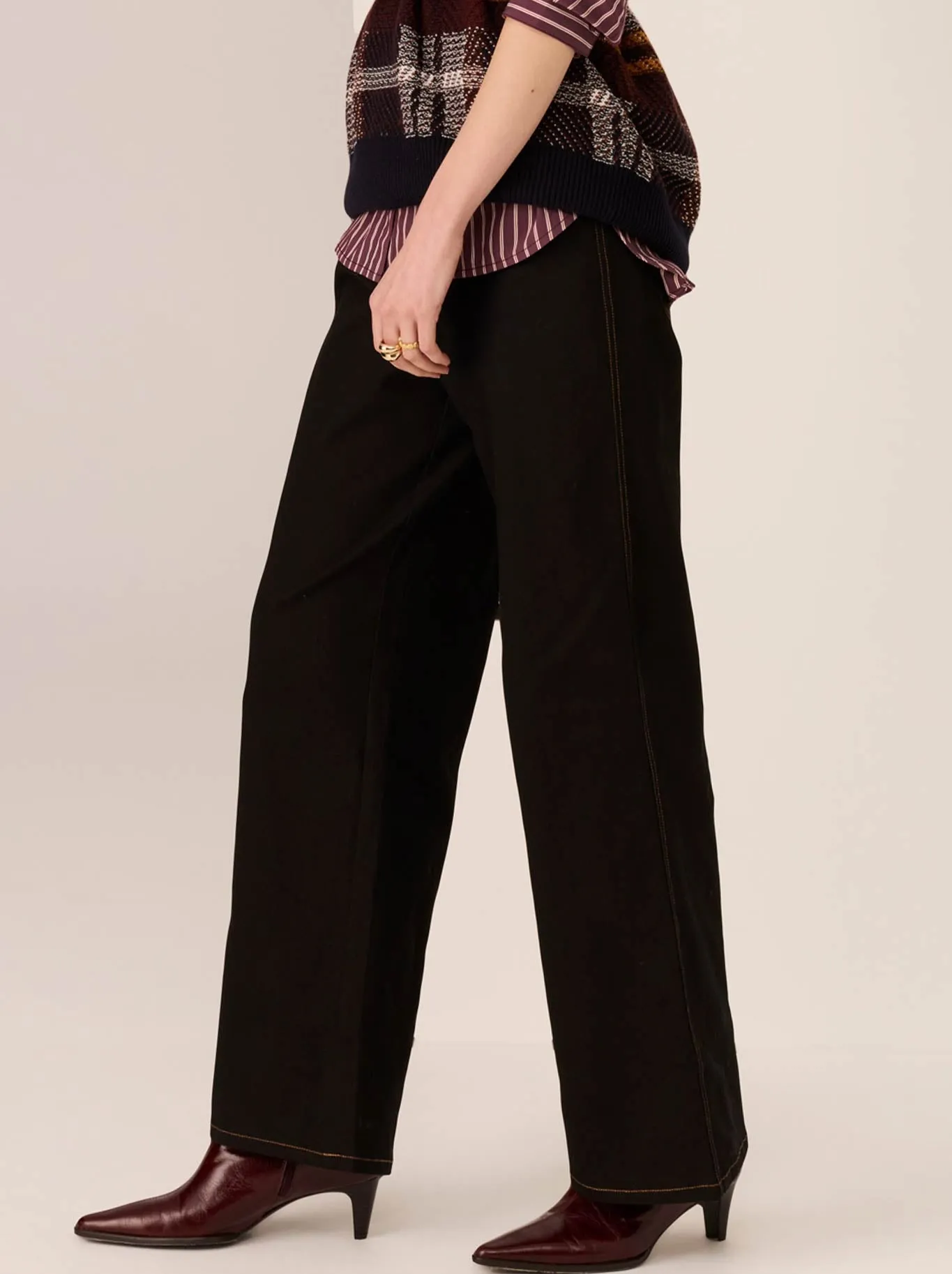 POL LANA WIDE LEG JEAN sold by Yeltuor product image thumbnail 3