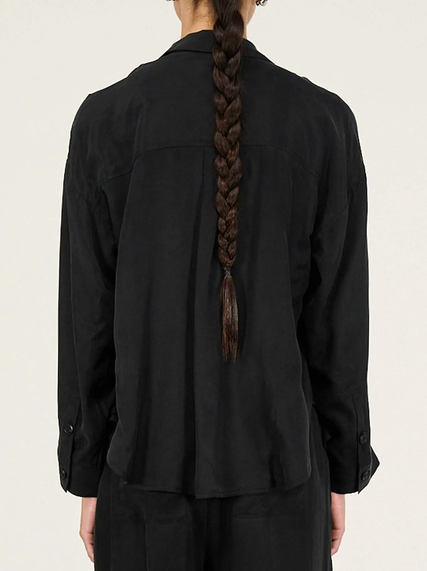 STAPLE THE LABEL SILVIE CUPRO SHIRT sold by Yeltuor product image thumbnail 4