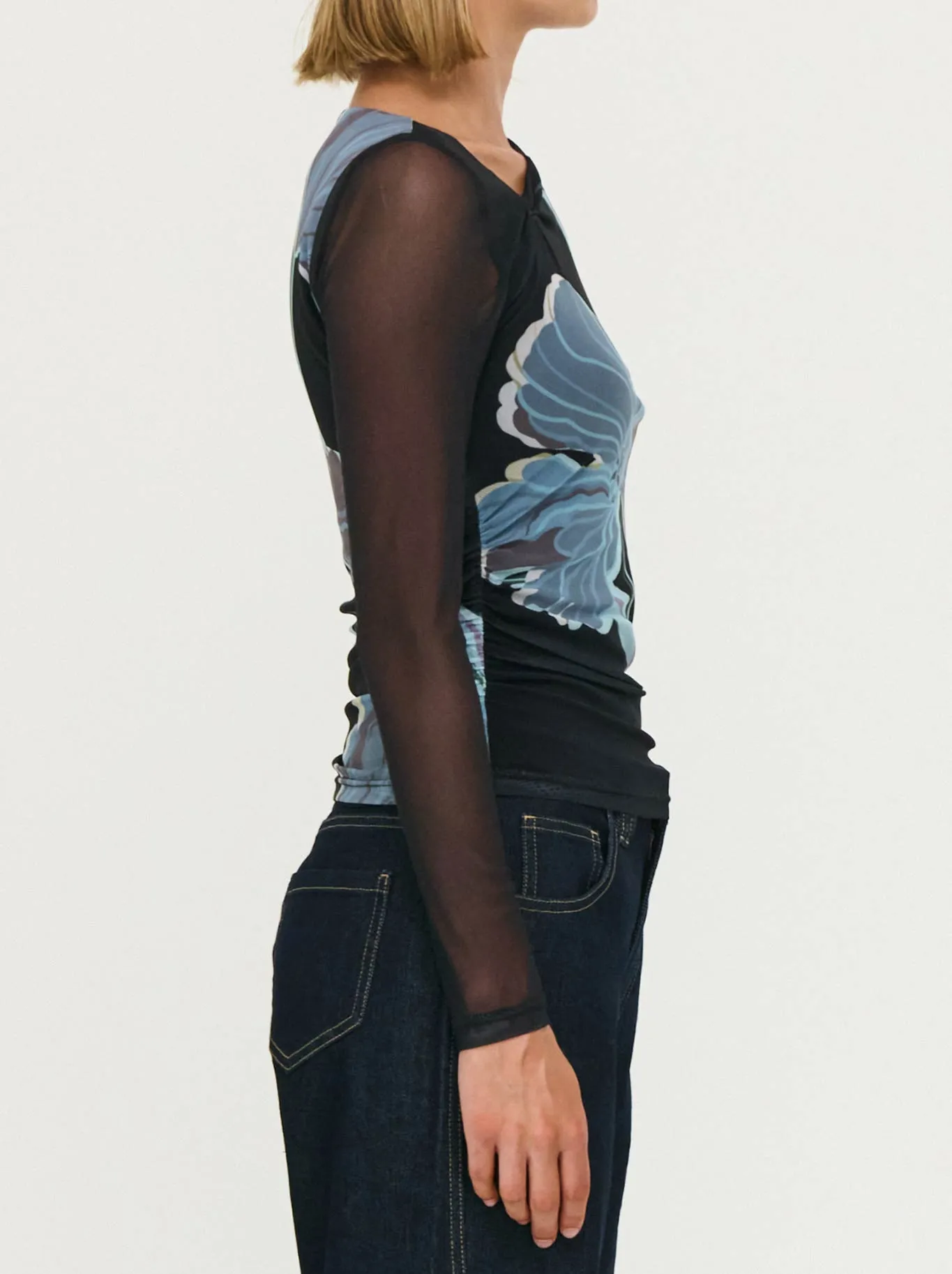 STAPLE THE LABEL STAS MESH TOP sold by Yeltuor product image thumbnail 2