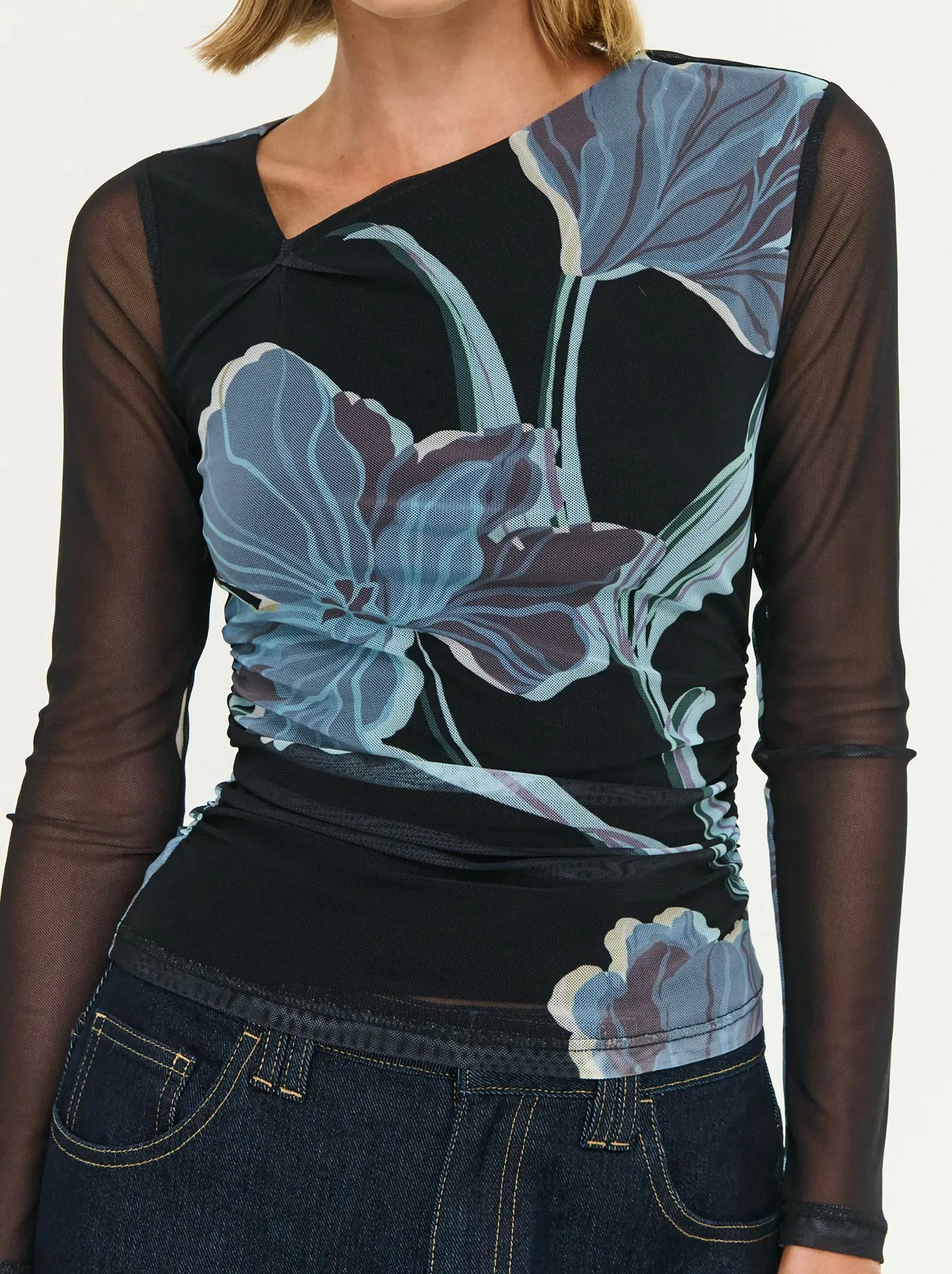 STAPLE THE LABEL STAS MESH TOP sold by Yeltuor product image thumbnail 3