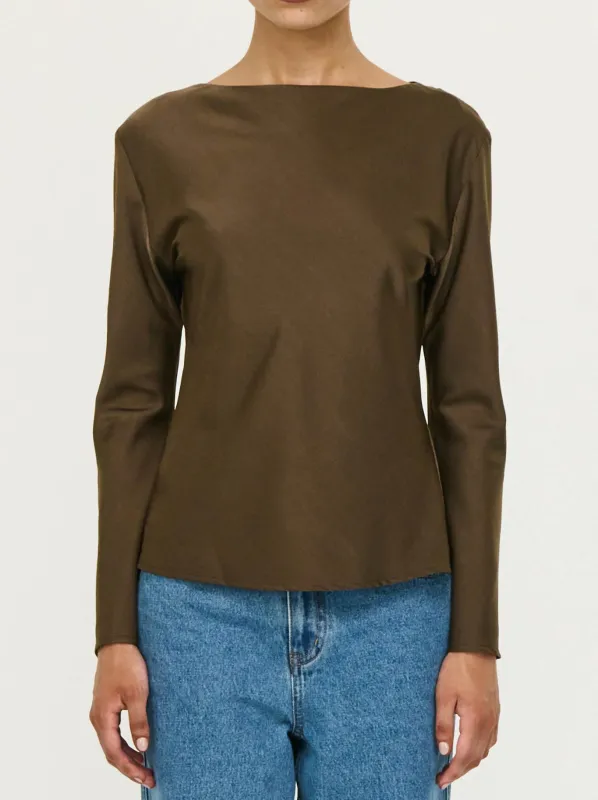 STAPLE THE LABEL DAKOTA BIAS TOP made by Staple