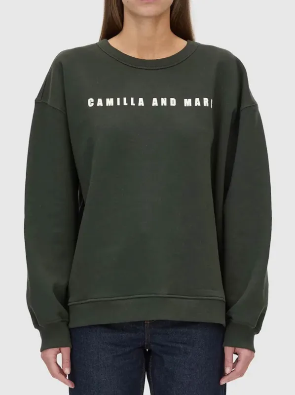 CAMILLA AND MARC ANCA GRAPHIC SWEATER made by camilla & marc