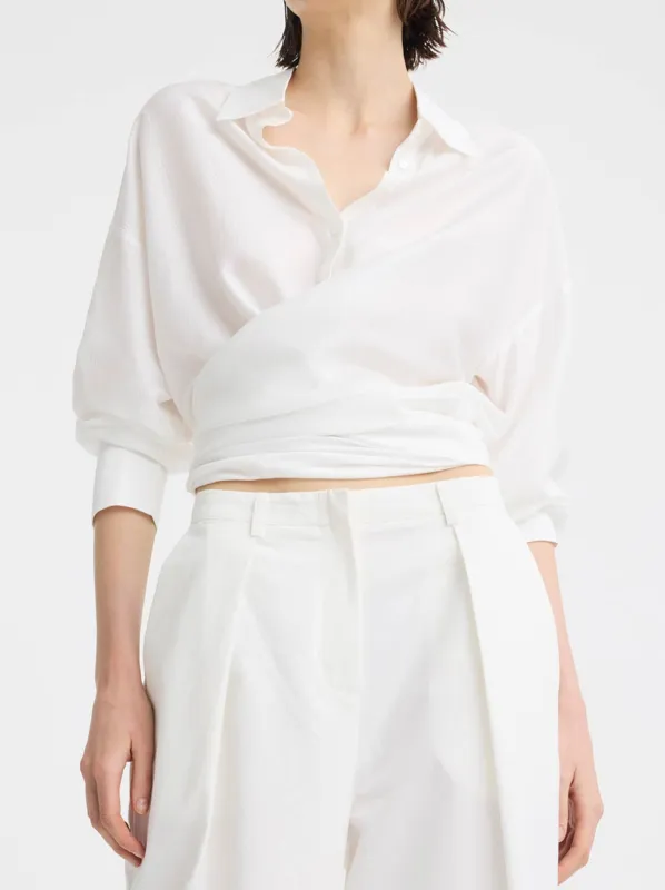 MORRISON CELINE WRAP SHIRT made by Morrison