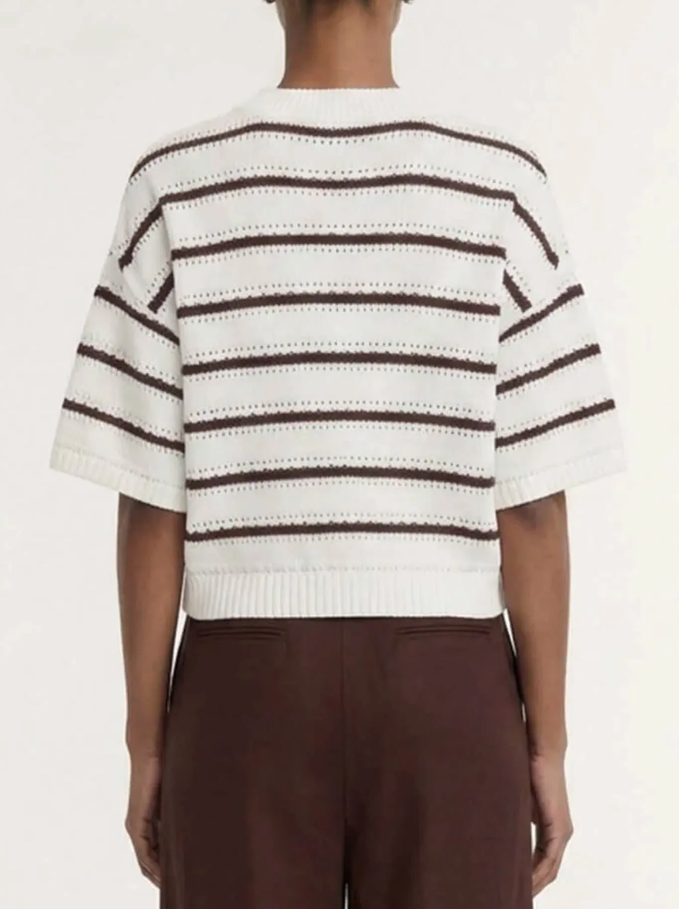 STAPLE THE LABEL PILLAR STRIPE KNIT TEE sold by Yeltuor product image thumbnail 3