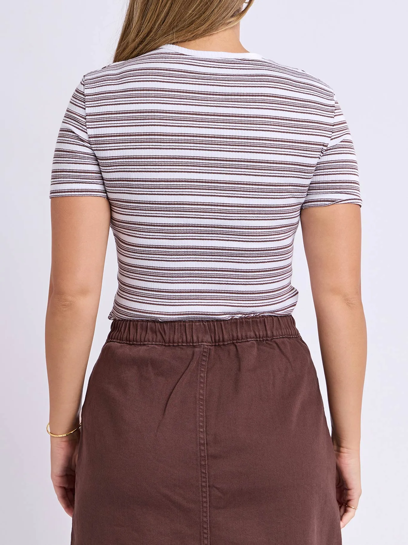 FOXWOOD LEONA RIB TOP sold by Yeltuor product image thumbnail 4