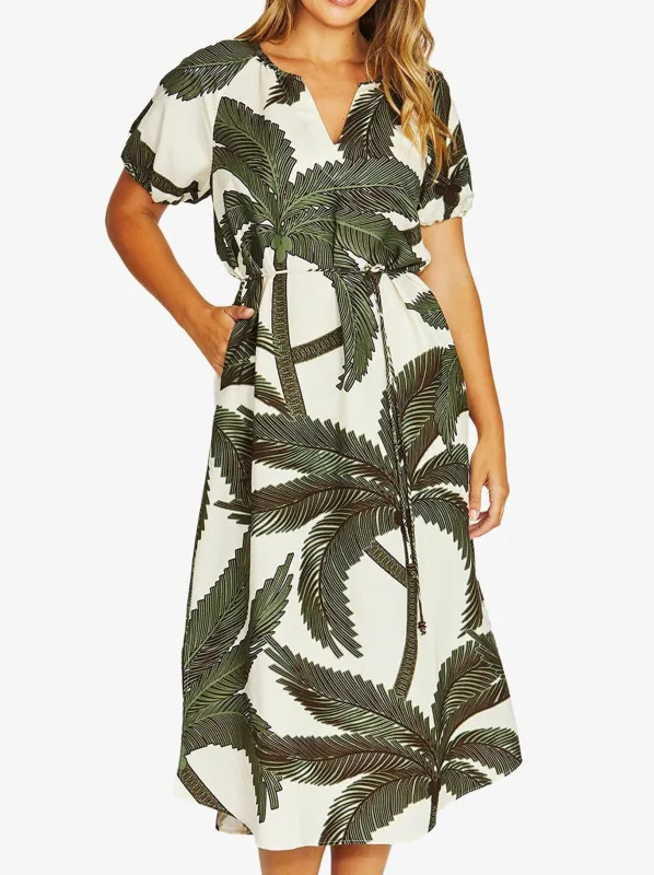 JUMP COPA CABANNA TIE DRESS made by Jump