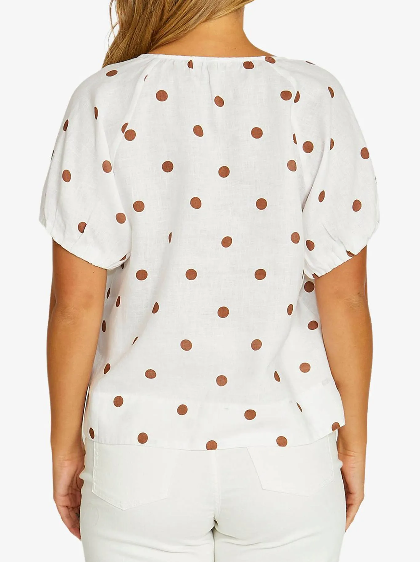 JUMP SPOT PRINT TOP sold by Yeltuor product image thumbnail 3