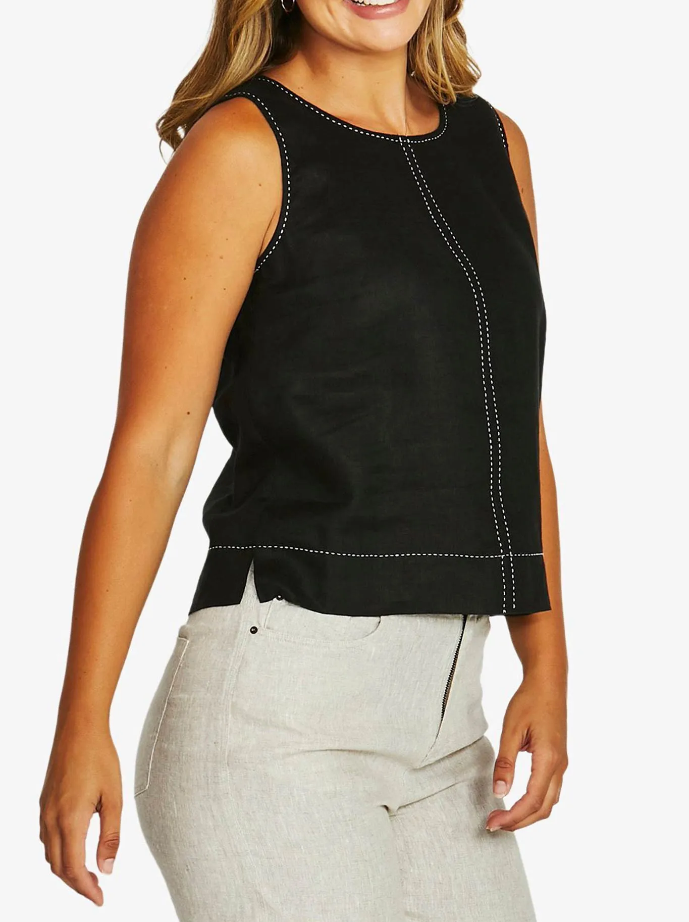 JUMP TACK STITCH TOP sold by Yeltuor product image thumbnail 2