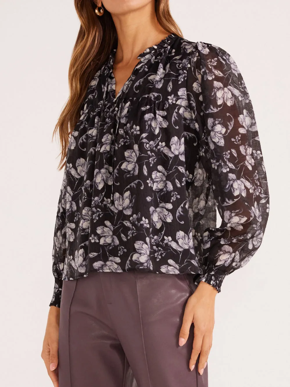 MINKPINK LUZETTE BLOUSE sold by Yeltuor product image thumbnail 2