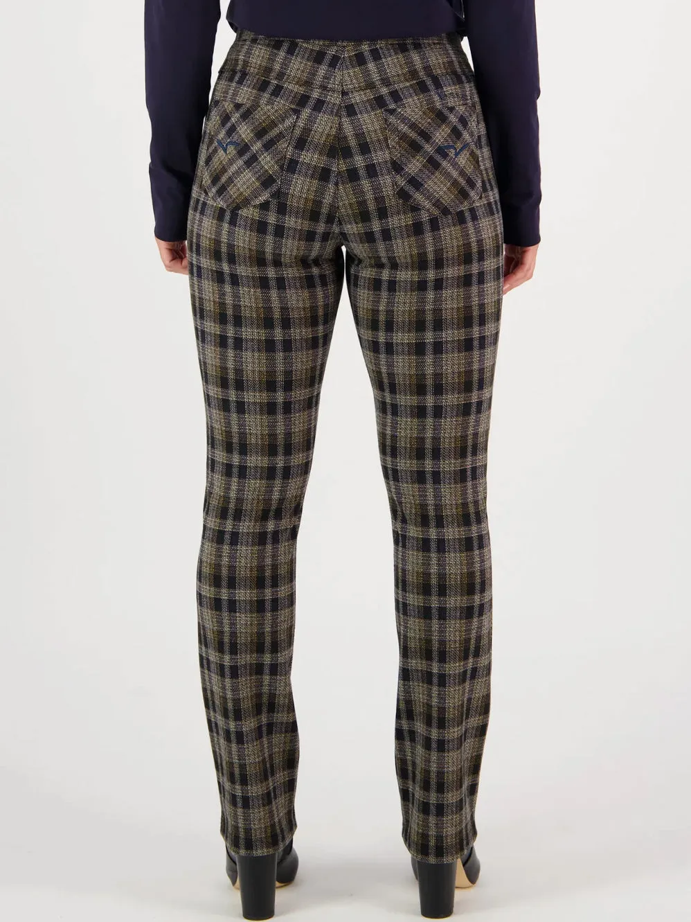 VASSALLI SLIM LEG FULL LENGTH PULL ON PANT sold by Yeltuor product image thumbnail 4