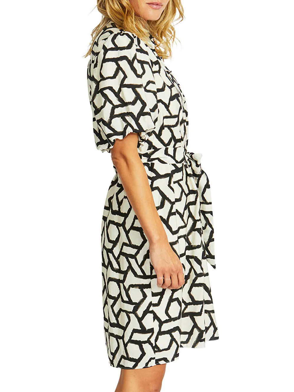 PINGPONG CAMILLE BALLOON SLEEVE DRESS sold by Yeltuor product image thumbnail 3