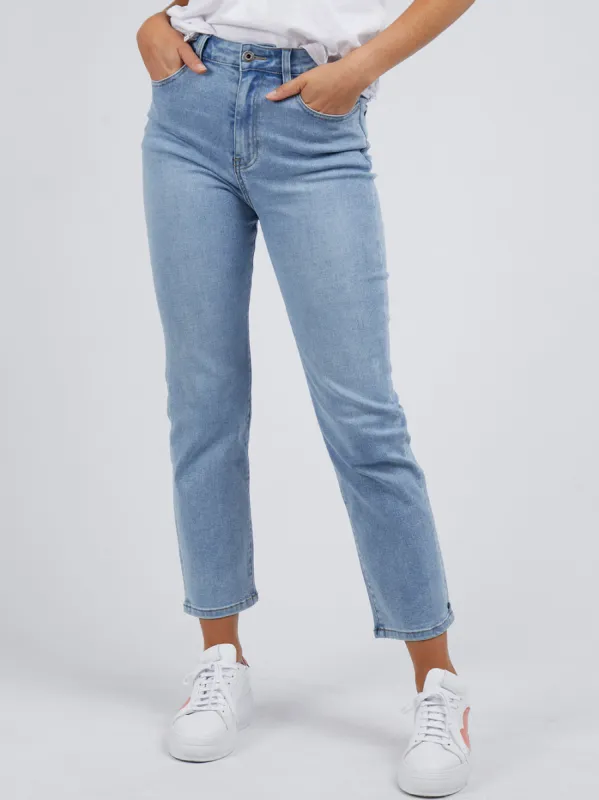 ELM ADA STRAIGHT LEG JEAN sold by Yeltuor