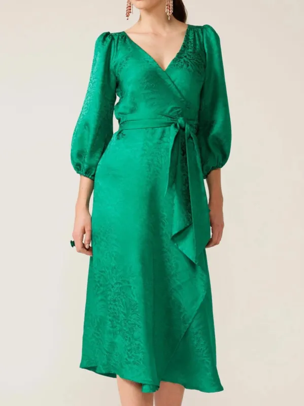 SACHA DRAKE CHATEAU WRAP DRESS sold by Yeltuor