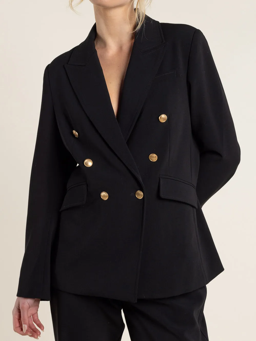 TWO-T'S DOUBLE BREASTED BLAZER sold by Yeltuor