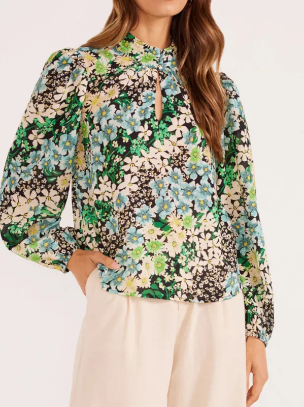 MINKPINK LENORA LONG SLEEVE BLOUSE sold by Yeltuor