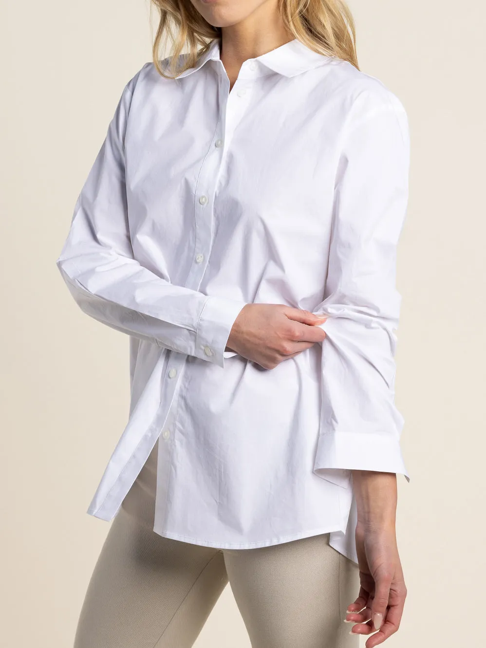 TWO-T'S WHITE COTTON SHIRT sold by Yeltuor product image thumbnail 2