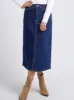 ELM ELOISE DENIM MIDI SKIRT sold by Yeltuor